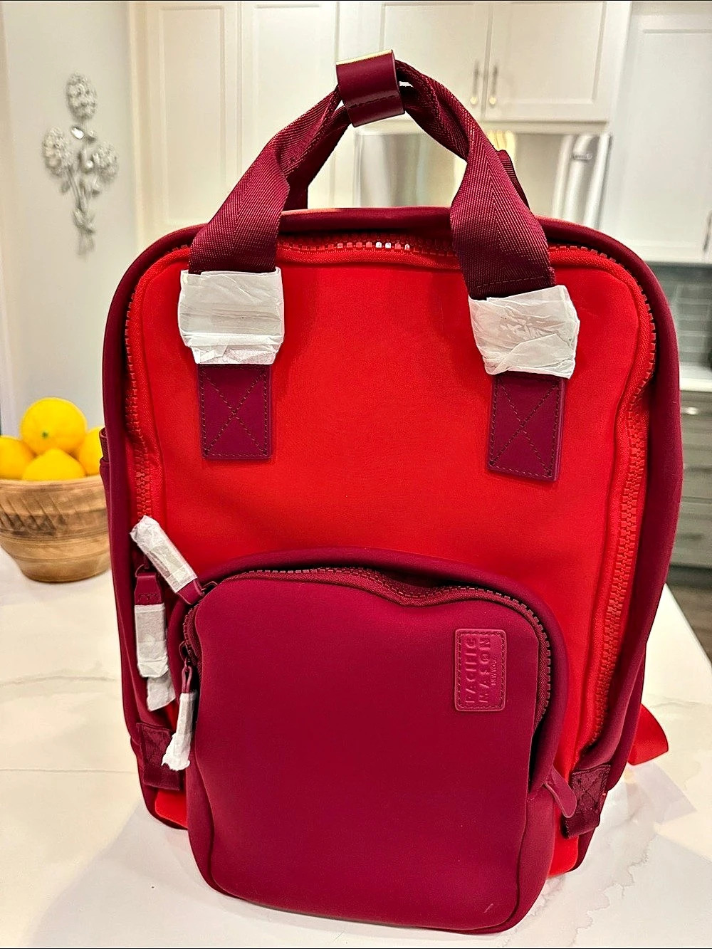 Pacific Mason Cama M Neoprene ELITE Backpack in Red